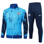 Tuta da Track di Giacca Chelsea 2024-2025 Blu Claro