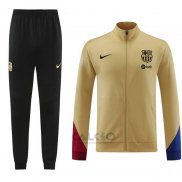 Tuta da Track di Giacca FC Barcellona 2023-2024 Giallo