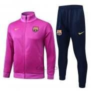 Tuta da Track di Giacca FC Barcellona Bambino 2025-2026 Purpura