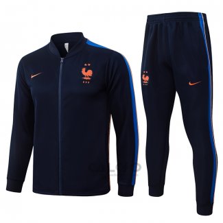 Tuta da Track di Giacca Francia 2026-2027 Blu