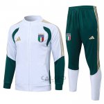 Tuta da Track di Giacca Italia 2026-2027 Bianco
