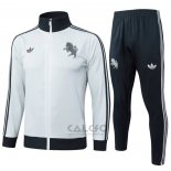 Tuta da Track di Giacca Juventus Bambino 2024-2025 Bianco