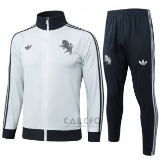 Tuta da Track di Giacca Juventus Bambino 2024-2025 Bianco