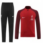 Tuta da Track di Giacca Liverpool 2024-2025 Rosso