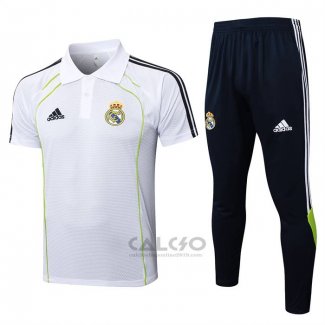 Completo Polo Real Madrid 2025-2026 Bianco