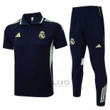 Conjunto Polo Real Madrid 2025-2026 Blu Scuro