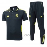 Completo polo Real Madrid 2025-2026 Grigio Scuro