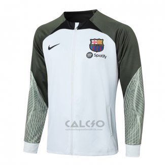 Giacca FC Barcellona 2023-2024 Grigio