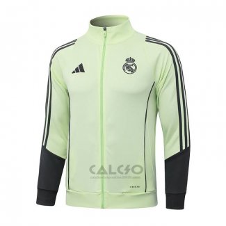 Giacca Real Madrid 2025-2026 Verde Nero