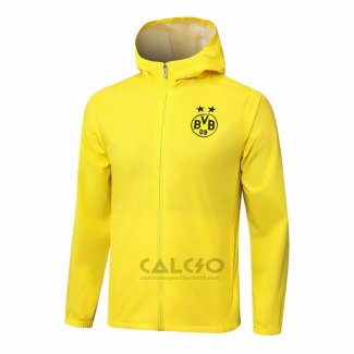 Giacca a Vento Borussia Dortmund 2025-2026 Giallo