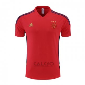 Maglia Allenamento Ajax 2022-2023 Rosso