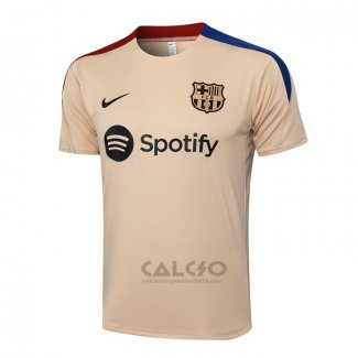 Maglia Allenamento FC Barcellona 2024-2025 Giallo