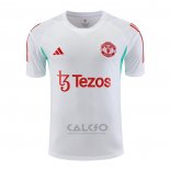 Maglia Allenamento Manchester United 2023-2024 Bianco