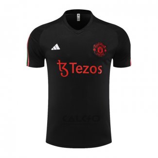 Maglia Allenamento Manchester United 2023-2024 Nero