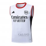 Maglia Allenamento Milan Senza Maniche 2025-2026 Bianco