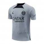 Maglia Allenamento Paris Saint-Germain Jordan 2022-2023 Grigio