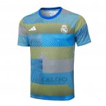 Maglia Allenamento Real Madrid 2025-2026 Blu Verde