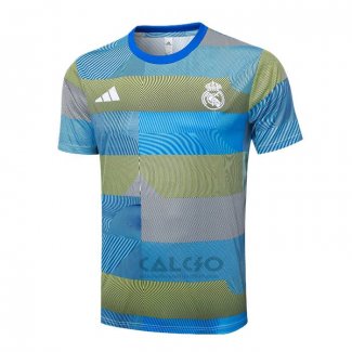 Maglia Allenamento Real Madrid 2025-2026 Blu Verde
