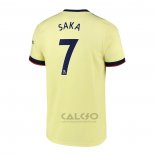 Maglia Arsenal Giocatore Saka Away 2021-2022