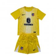 Maglia Atletico Madrid Portiere Bambino 2025-2026 Giallo