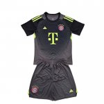 Maglia Bayern Monaco Portiere Bambino 2025-2026 Nero