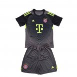 Maglia Bayern Monaco Portiere Bambino 2025-2026 Nero
