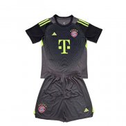 Maglia Bayern Monaco Portiere Bambino 2025-2026 Nero