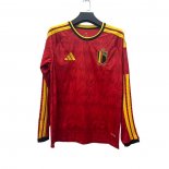 Maglia Belgio Home Manica Lunga 2026