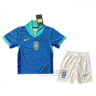 Maglia Brasile Away Bambino 2024