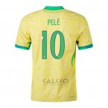 Maglia Brasile Giocatore Pele Home 2024