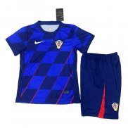 Maglia Croazia Away Bambino 2024