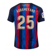 Maglia FC Barcellona Giocatore Aubameyang Home 2022-2023