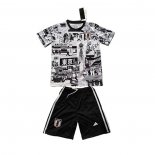 Maglia Giappone Anime Bambino 2024-2025 Grigio