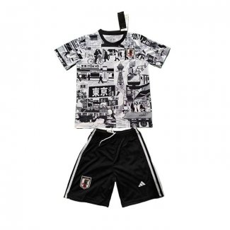 Maglia Giappone Anime Bambino 2024-2025 Grigio