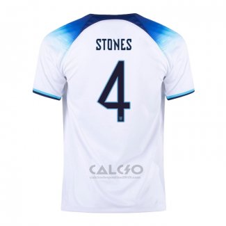 Maglia Inghilterra Giocatore Stones Home 2022