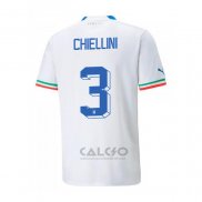 Maglia Italia Giocatore Chiellini Away 2022