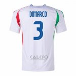 Maglia Italia Giocatore Dimarco Away 2024-2025
