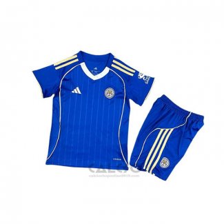 Maglia Leicester Home Bambino 2025-2026