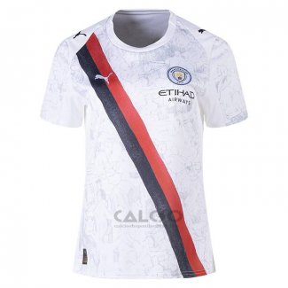 Maglia Manchester City Away Donna 2025-2026