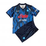 Maglia Napoli Ea7 Third Bambino 2021-2022