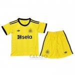 Maglia Newcastle United Portiere Bambino 2025-2026 Giallo