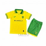 Maglia Norwich City Home Bambino 2025-2026
