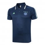 Maglia Polo Ajax 2023-2024 Blu