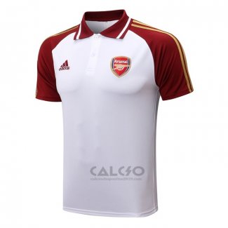 Maglia Polo Arsenal 2022-2023 Bianco