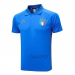 Maglia Polo Italia 2023-2024 Blu
