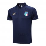 Maglia Polo Italia 2023-2024 Blu