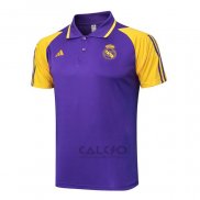 Maglia Polo Real Madrid 2023-2024 Purpura