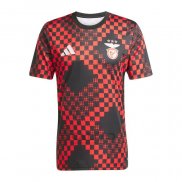 Maglia Prematch Benfica 2025-2026 Nero Rosso