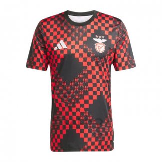 Maglia Prematch Benfica 2025-2026 Nero Rosso