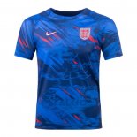 Maglia Prematch Inghilterra 2022 Blu